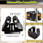 2 Pack Magnetic Broom Holder Wall Mounted Anti Slip Rack - Image 8