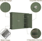 ChooChoo Laundry Cabinet with 3 Doors and Adjustable Shelves - Image 6