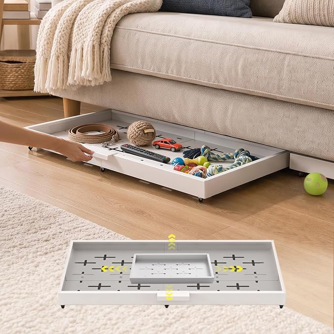 Fokyfok Under Bed Drawers,Under Bed Storage,Under Couch Drawer,1PC by Fokyfok