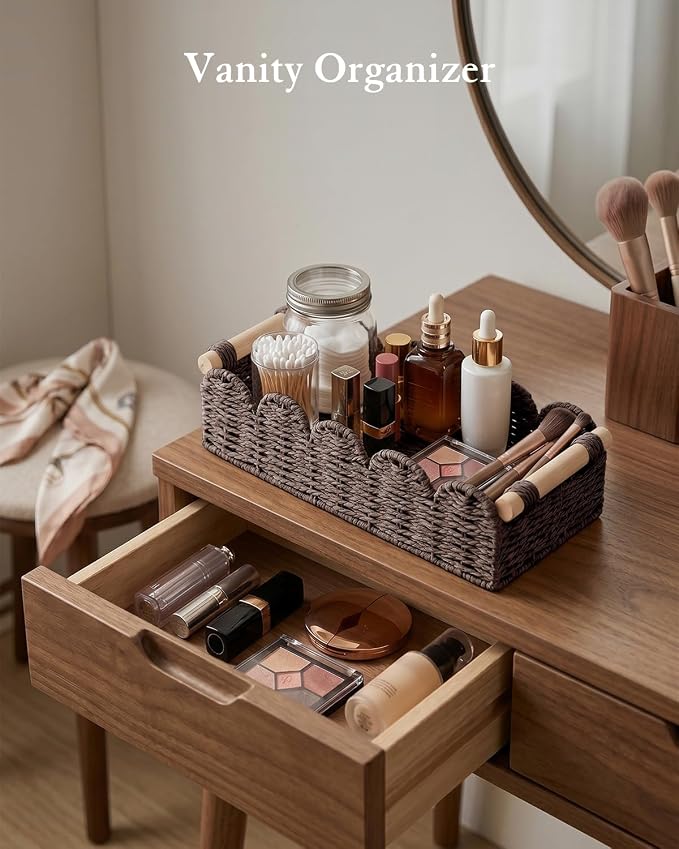 Toilet Paper Storage Basket for Toilet Tank, Bathroom Organizer - Image 7