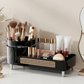 Booklov Rotating Makeup Organizer for Vanity Countertop, Black by Booklov