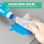Under Sink Mat 22" X 19", Waterproof Silicone Cabinet Kitchen Liner, Gray - Image 3