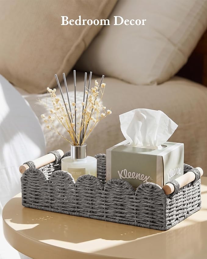 Toilet Paper Storage Basket for Toilet Tank, Bathroom Organizer - Image 8