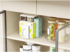SUOXING 2 Pack Rotating Small Lazy Susan Turntable for Cabinet,9.5 Inch Clear Acrylic Spice Rack,Turntable Organizer for Refrigerator,Kitchen,Pantry and Vanity Makeup,Bathroom Countertop Organizer - Image 4