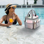 Mesh Shower Caddy Portable - 9 Pockets for College Dorm Room Essential - Image 7