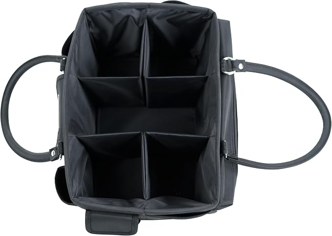 Everything Mary Deluxe Store & Tote Organizer – Black Craft Caddy with Handle – Collapsible Bag for Sewing, Scrapbooking, Art Supplies & DIY Project Organization - Image 8