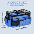 Extra-Large Wearable Cleaning Caddy With Detachable Divider,Cleaning Caddy For Cleaning Supplies Large Cleaning Supply Caddy With Adjustable Shoulder Strap & Waist Belt For Cleaners - Image 2
