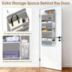 Over The Door Organizer Storage behind Door Hanging Organizer for Nursery - Image 4