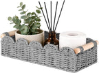 Toilet Paper Storage Basket for Toilet Tank, Bathroom Organizer by KALLAX