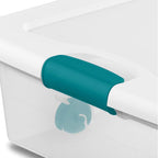 Sterilite Wheeled Latching Box w/ Lids for Home & Office, 56 Quart, 6-Pack - Image 5