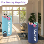 2Pcs 95L Large Clothes Hampers, Foldable Laundry Basket with Handles - Image 6