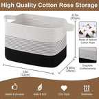 OIASKET Storage Basket for Organizing 3 Pack, Woven Baskets for Storage - Image 2