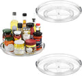 LAMU 3 Pack 12'' Lazy Susan Organizer Turntable for Cabinet, Pantry Organizers and Storage, Rotating Condiment Organizer for Kitchen, Table Top, Fridge, Countertop, Spice Organization by YourHome-OrganizationHelper