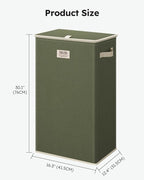 SOLEDI 100L Laundry Hamper with Lid, Large Collapsible Laundry Basket - Image 6