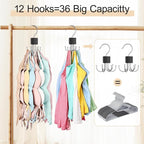 2 Pack Tank Top Hanger, Bra Hanger for Closet Organizer Max 36 Capacity - Image 2