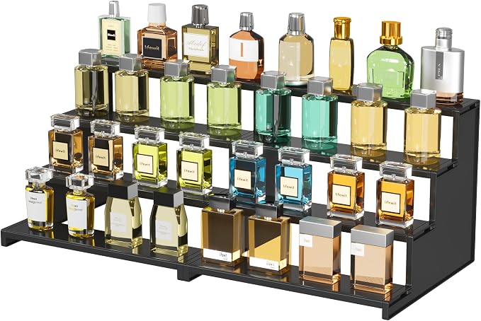 Lifewit 12" Perfume Organizer, Cologne Stand Tool-Free Assembly, 2 Pcs by Lifewit