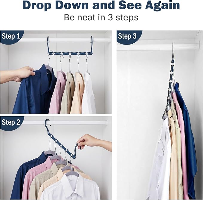 HOUSE DAY Closet Organizers - Modular Closet Organizer Systems 10 Pack - Image 5