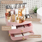 Makeup Organizer Countertop, Large Capacity Skincare Organizer for Vanity - Image 2