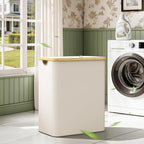Hampers for Laundry Basket with Lid, 160L Large Laundry Hamper 3 Section - Image 6