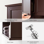 VANIRROR Bathroom Wall Medicine Cabinet with Soft-Close Buffering Hinges - Image 6