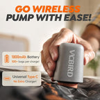 Rechargeable Wireless Pump Travel Storage Bags Set - 15 Pack Large Size Vacuum Bags for Travel & Home, Space-Saving Compression Packing for Clothes, Blankets & Bedding - Image 2