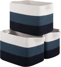 OIASKET Storage Basket for Organizing 3 Pack, Woven Baskets for Storage by OIASKET