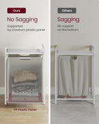 VASAGLE Laundry Hamper with Shelf, 1 Pull-Out Bag, 17.2 Gallons (65L) - Image 7