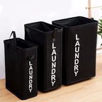 92L Extra Large Rolling Laundry Basket with Leather Handle,Tall Laundry Hamper on Wheels,Laundry Bin,Rolling Laundry Cart Black - Image 7
