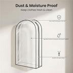 Clear Garment Bags for Hanging Clothes 3-piece set 43inch Long. - Image 6