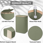 BALEINE 100L Laundry Hamper with Lid, Large Laundry Basket Bin - Image 2