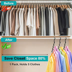 Closet Organizers and Storage,Organization and Storage Clothes Hanger - Image 3