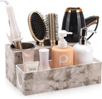 GFWARE Hot Hair Styling Tool Organizer with 3 Stainless Steel Cups, Marble by GFWARE