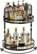 Rotating Makeup Vanity Organizer, 360 Spinning Perfume Organizer by DUANFEE