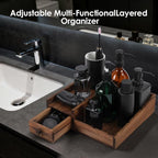 Bathroom Counter Organizer, Cologne Organizer for Men, Desk Storage - Image 4