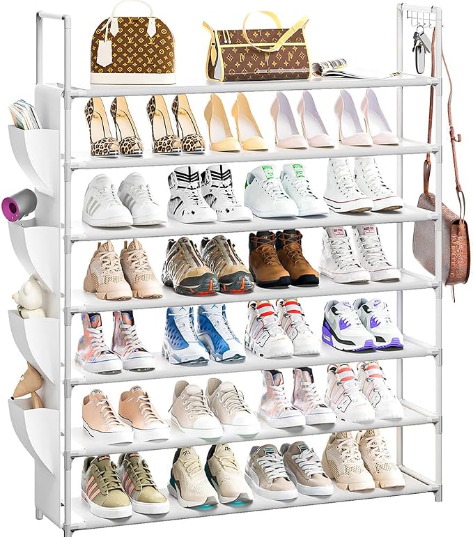 OYREL Shoe Rack 7 Tier Tall 28-35Pairs Organizer Storage by OYREL