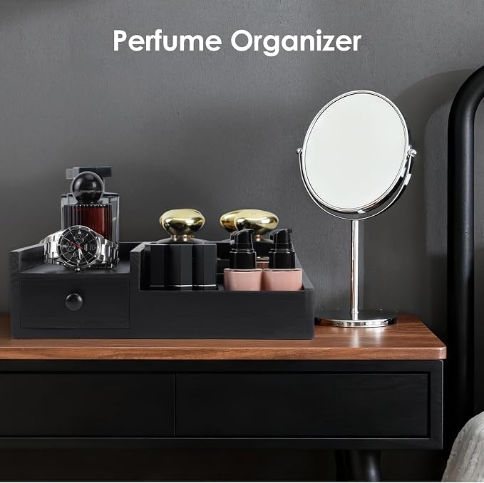 Cologne Organizer for Men,Cologne Stand,Dresser Organizer,Mens Room Decor - Image 4