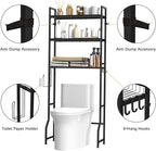 Over The Toilet Storage 3 Tier Over Toilet Bathroom Organizer - Image 4