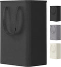 Lifewit Slim Collapsible Laundry Basket with Handles, 50L, Black by Lifewit