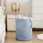YOUDENOVA Cotton Rope Laundry Hamper Basket, 58L Blanket Basket for Nursery - Image 5