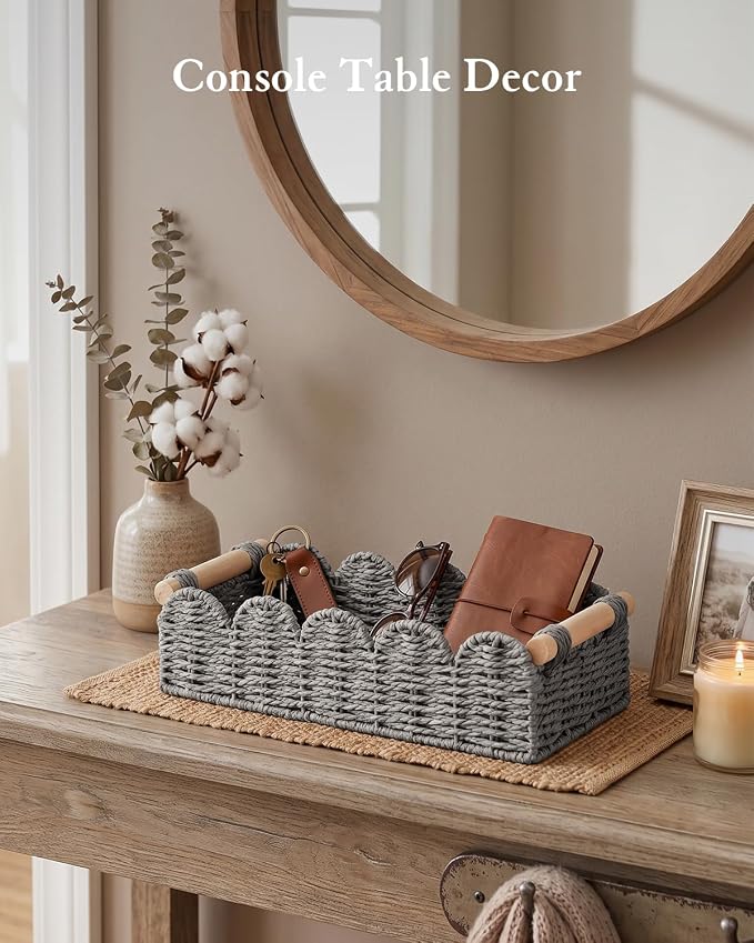 Toilet Paper Storage Basket for Toilet Tank, Bathroom Organizer - Image 6