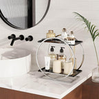 Bathroom Counter Organizer, 2-Tier Perfume Organizer for Dresser - Image 4
