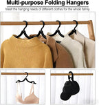 Travel Hangers, Portable Folding Hangers for Travel,Foldable Hangers - Image 3