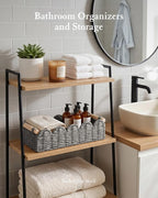 Toilet Paper Storage Basket for Toilet Tank, Bathroom Organizer - Image 4