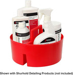 Shurhold 2404 Bucket Caddy Organizer for 5 Gallon Buckets, Holds Cleaning Supplies, Brushes & Bottles, Red - Image 3