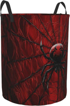 Halloween Laundry Basket Foldable Laundry Hamper With Handles Clothes Storage Bucket Organizer Laundry Bag For Bedroom Bathroom Laundry Storage 19.6 x 15.7 - Image 9