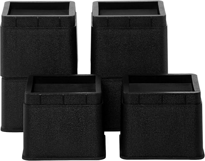 BTSD-home Bed Risers 3 Inch, 6 Pack - Image 2