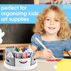 MeCids Art Supply Organizer Rotating Desk Organizer Pen Holder (10 IN) - Image 7