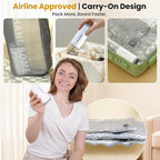 18 Pack Vacuum Storage Bags for Travel with Pump,Space Saver for Clothes - Image 5