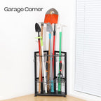 UU-Major Garden Tool Organizer,Yard Tool Rack Heavy Duty,Free Standing for Garage Corner,Garage Organization,Garage Organizers and Storage,Garden Tool Holder for Lawn,Shed,Outdoor,Metal - Image 2