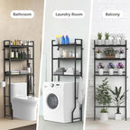 Over The Toilet Storage 3 Tier Over Toilet Bathroom Organizer - Image 6